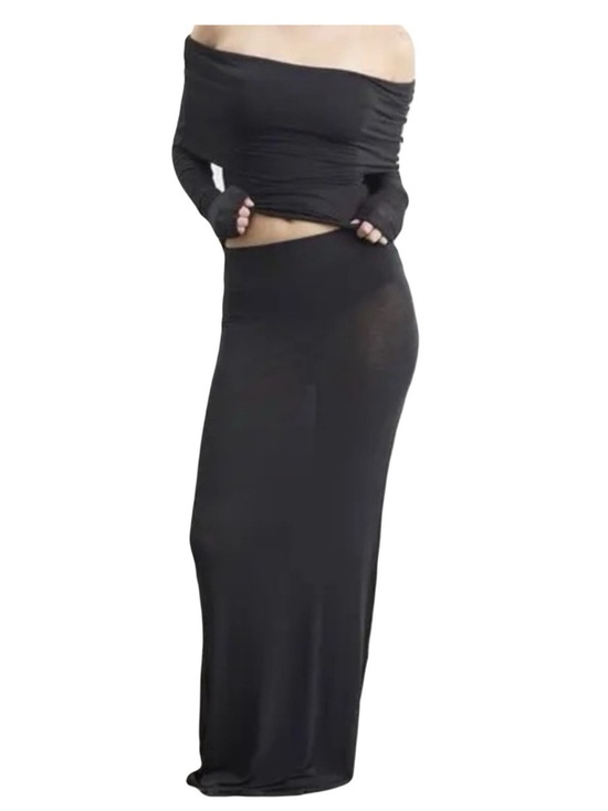 SKIMS Dresses & Skirts - SKIMS Sheer Modal Maxi Skirt (Size: L)